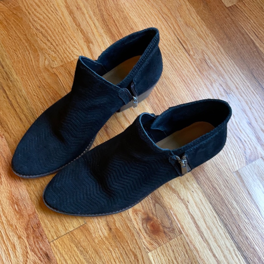 Black ankle boots